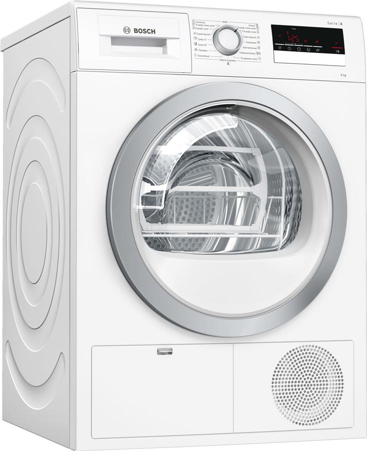 Сушильный барабан Bosch WTM83261OE - 60 см/8кг/конденсационный/TFT дисплей/B/белый