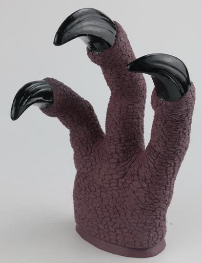 Ігровий набір Same Toy Raptor hand claw коричневий