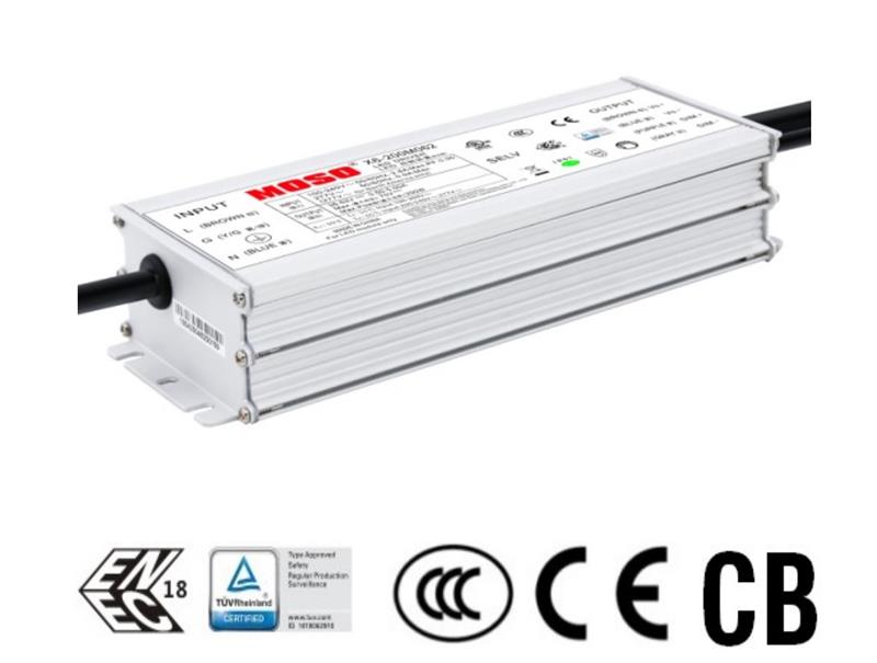 Блок живлення MOSO X6-200M191, 200W DC, DIM 1-10V, Programable