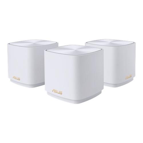 Маршрутизатор ASUS ZenWiFi XD4 3PK white AX1800 1xGE LAN 1x1GE WAN WPA3 OFDMA MESH