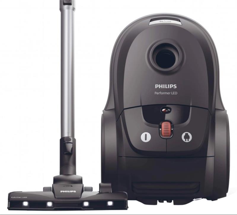 Пилосос Philips мішковий Series 8000, 900Вт, конт пил -4л, НЕРА 13, чорний