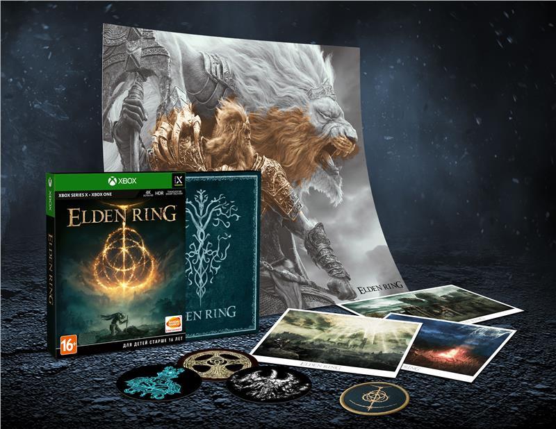 Игра Xbox Elden Ring. Премьерное Издание [Blu-Ray диск]