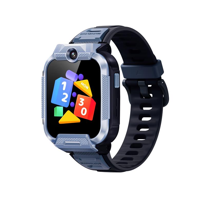 Дитячий годинник-телефон Mibro Z5, 1.69", 240x280, GPS, 2MP dual, 900мА·год, 2АТM, синій