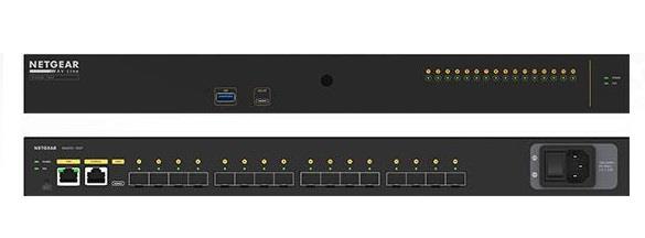 Комутатор NETGEAR M4250-16XF (XSM4216F), 16xSFP+, AV Line керований L2