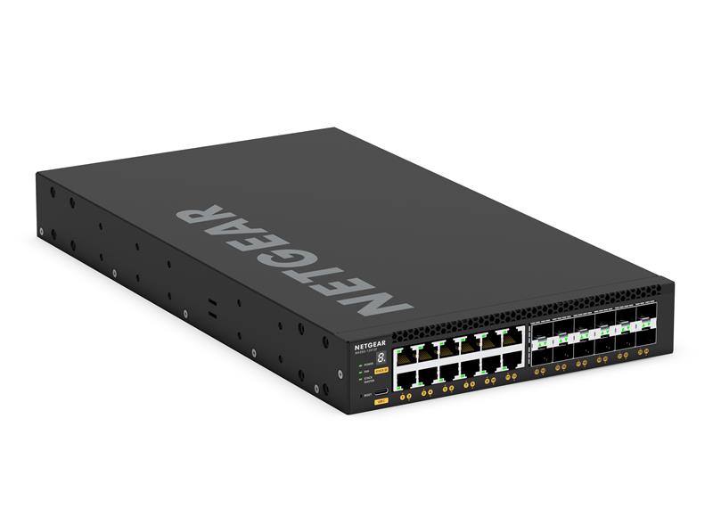 Комутатор NETGEAR M4350-12X12F (XSM4324), 12x10G/Multi-Gig, 12xSFP+, керований L3 з можливістю стекування