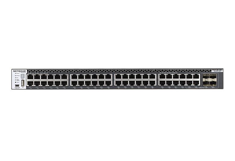 Комутатор NETGEAR M4300-48X (XSM4348CS) 44x10GE, 4x10GE/SFP+ combo, керований L3 з можливістю стекування