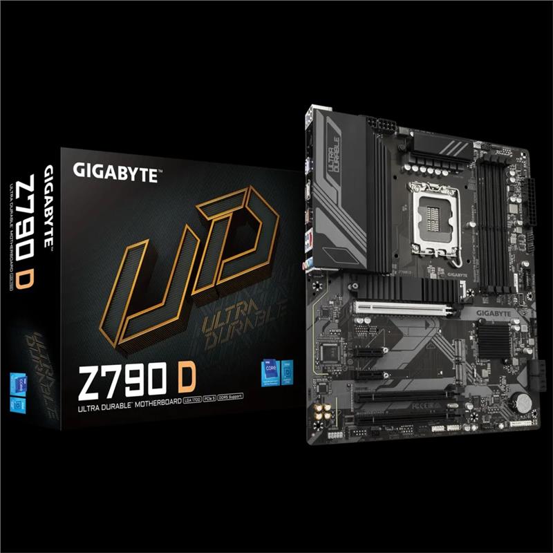 Материнська плата GIGABYTE Z790 D s1700 Z790 4xDDR5 M.2 HDMI DP ATX