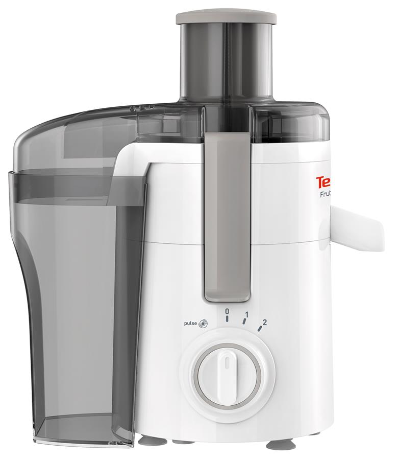 Соковитискач Tefal Frutelia + відцентрований 350Вт, чаша-0.95л, жмих-0.5л, пластик, біло-сірий