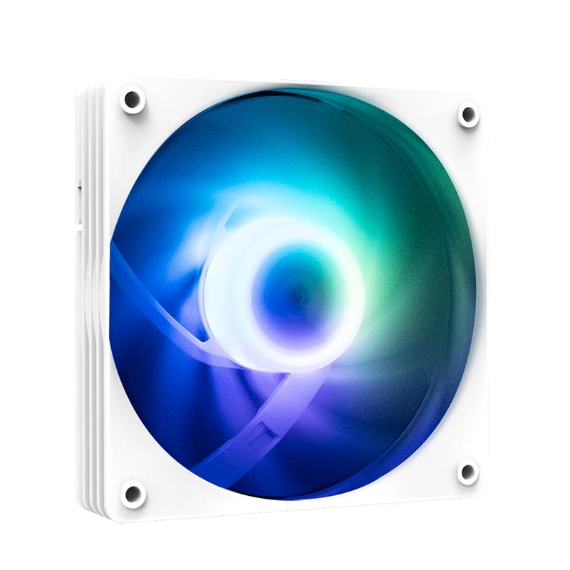 Корпусний вентилятор Zalman XF120 ARGB 120мм, 600-2000rpm, 4pin PWM, 3pin+5VARGB, 32,9dBa, білий