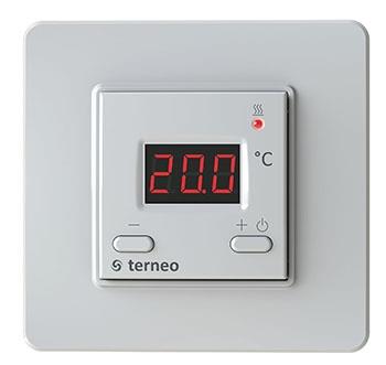 Терморегулятор Terneo VT, электр. управл-е, IP20, белый